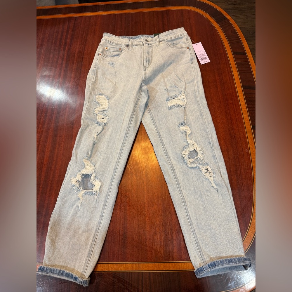 Wild Fable Light Blue Distressed Boyfriend Jeans